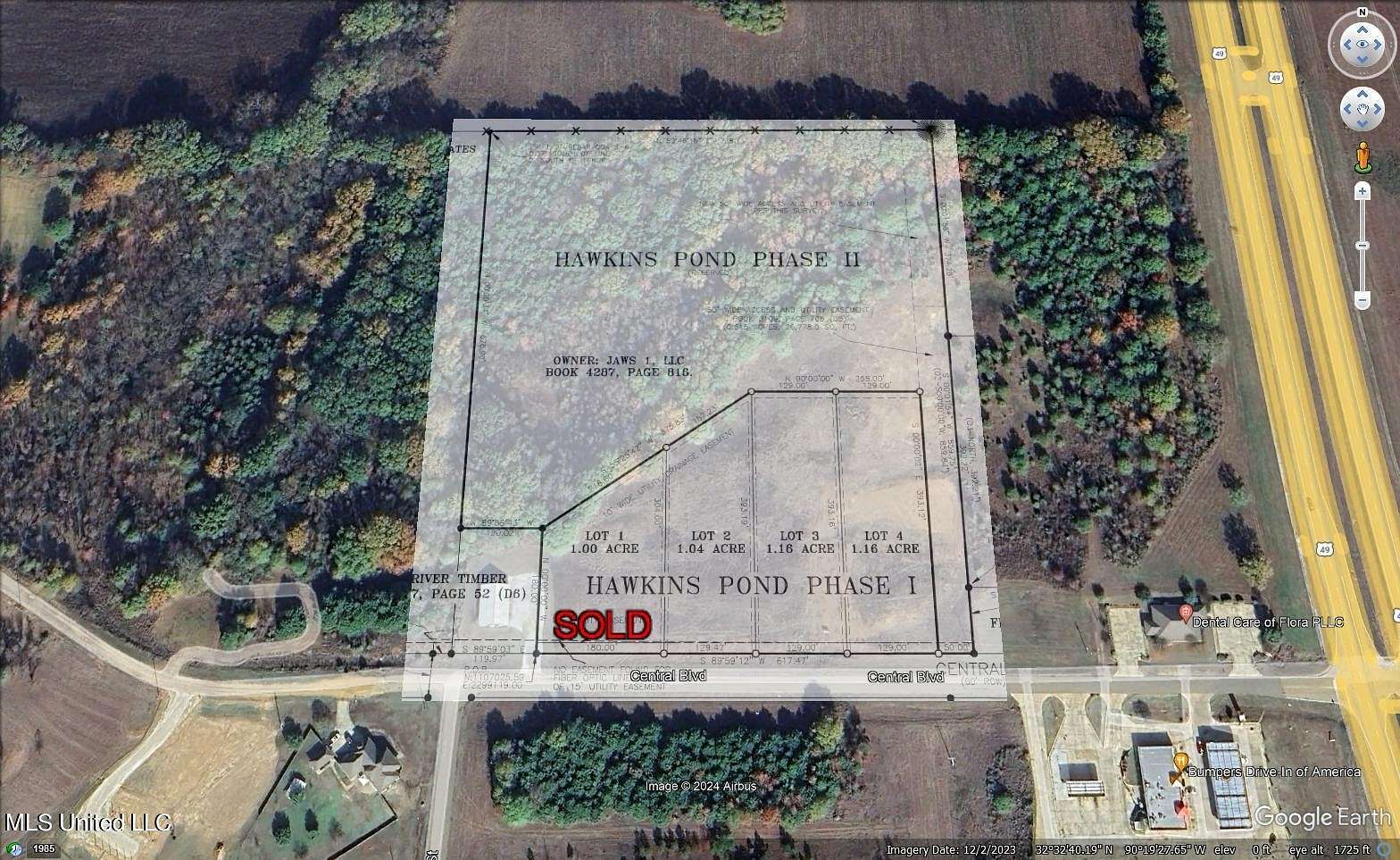 1 Acres of Commercial Land for Sale in Flora, Mississippi