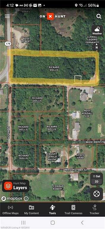 3.1 Acres of Residential Land for Sale in Altus, Arkansas