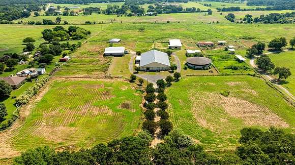 80.7 Acres of Agricultural Land with Home for Sale in Cleburne, Texas