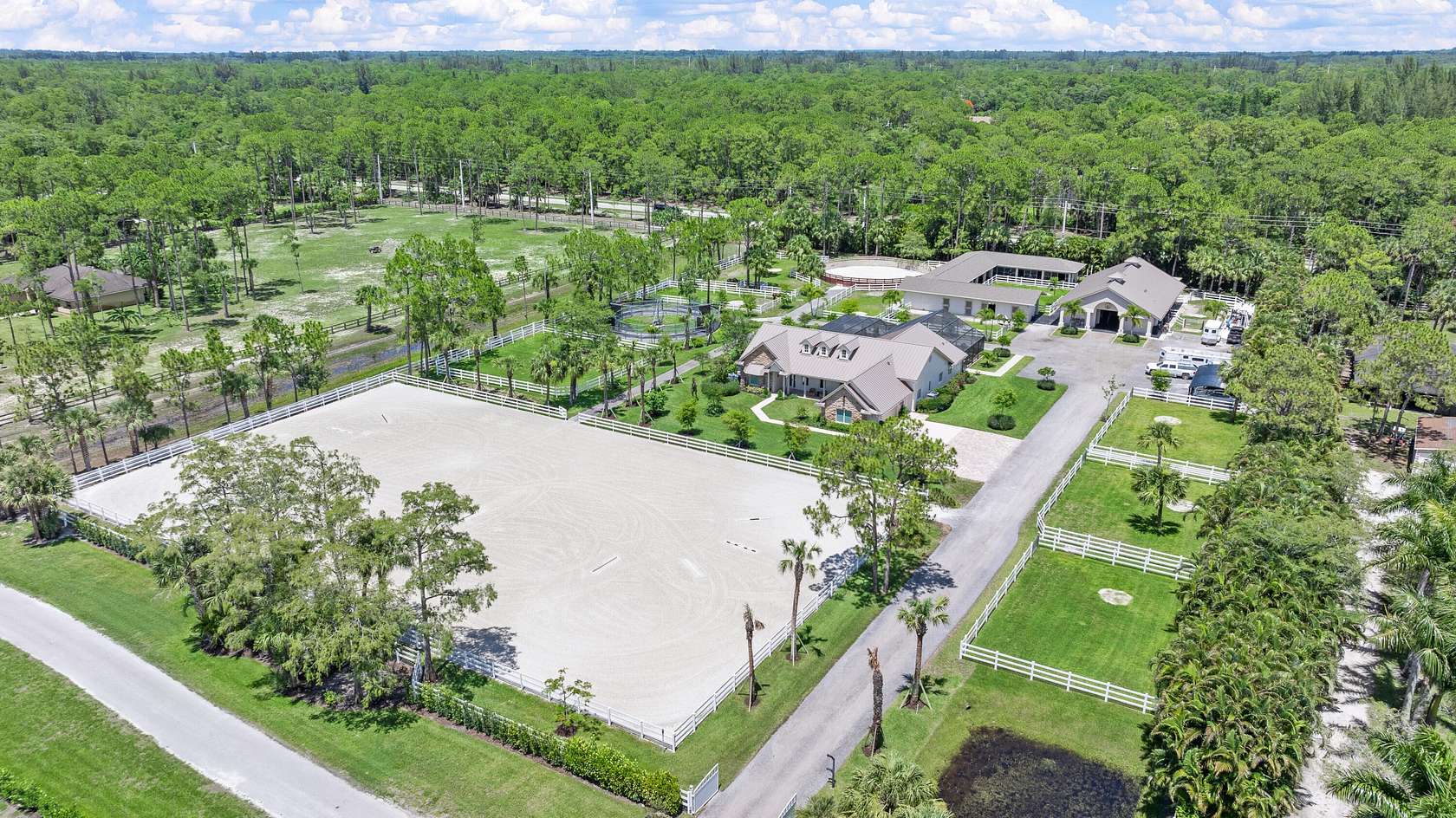5.002 Acres of Land with Home for Sale in Loxahatchee Groves, Florida