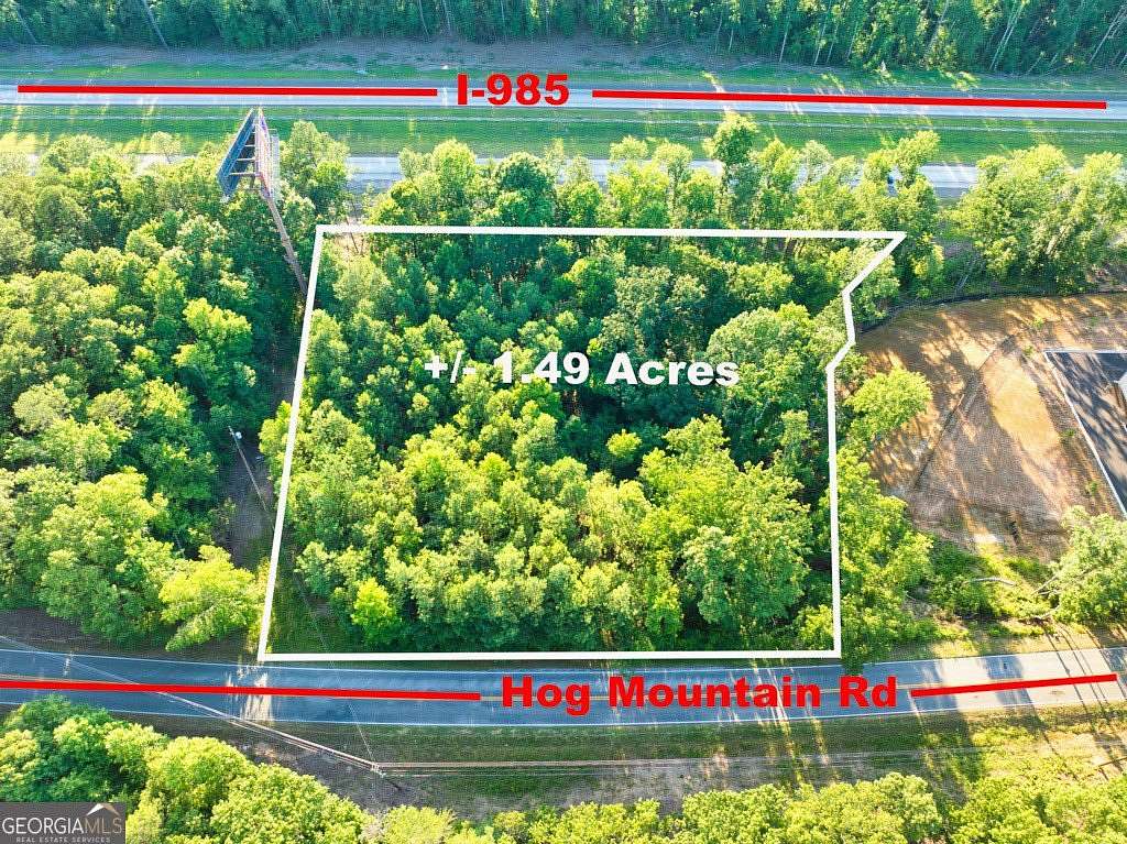 1.49 Acres of Commercial Land for Sale in Flowery Branch, Georgia