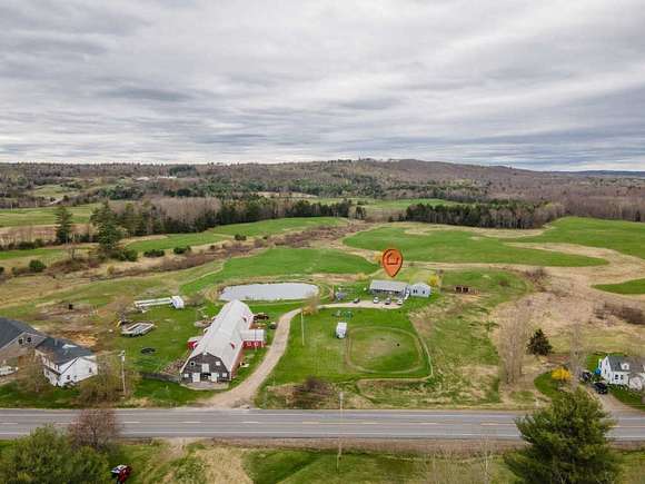 23 Acres of Agricultural Land with Home for Sale in Wales Town, Maine