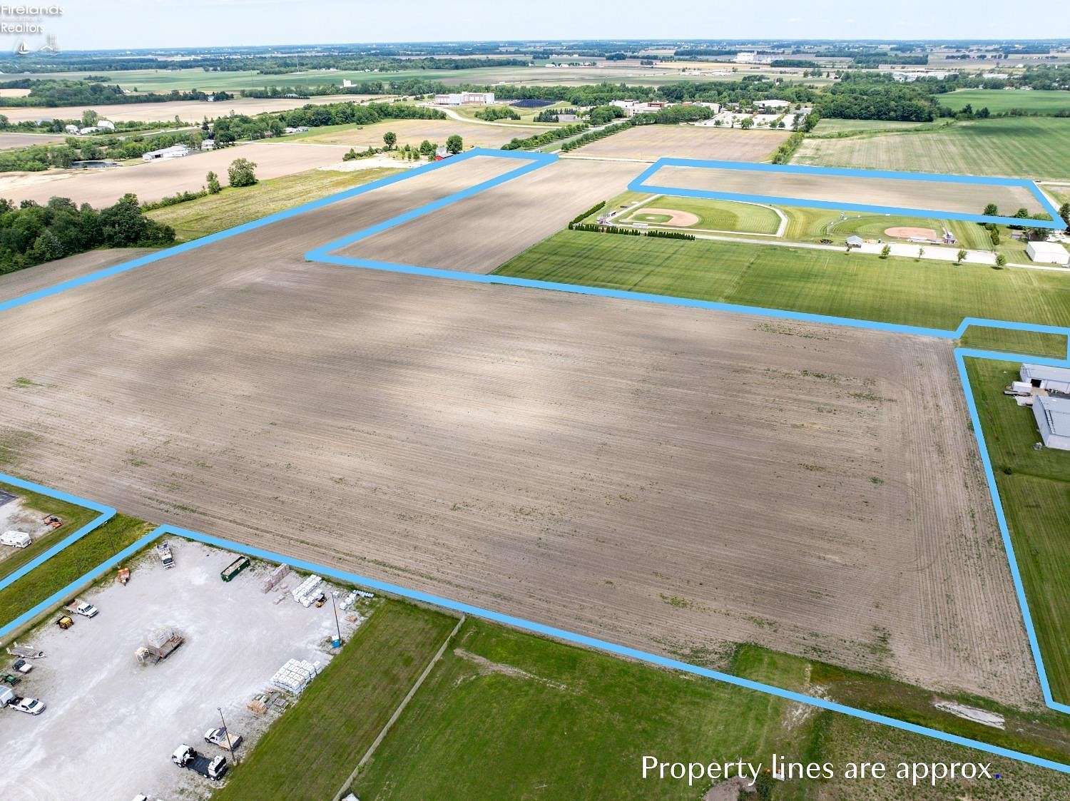 46.78 Acres of Land for Sale in Fremont, Ohio