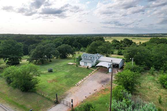 2 Acres of Residential Land with Home for Sale in Macomb, Oklahoma