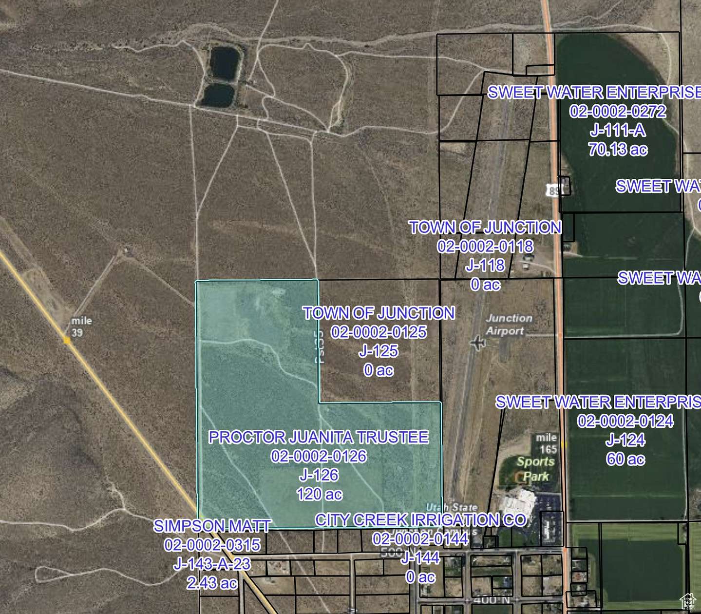 120 Acres of Recreational Land & Farm for Sale in Junction, Utah
