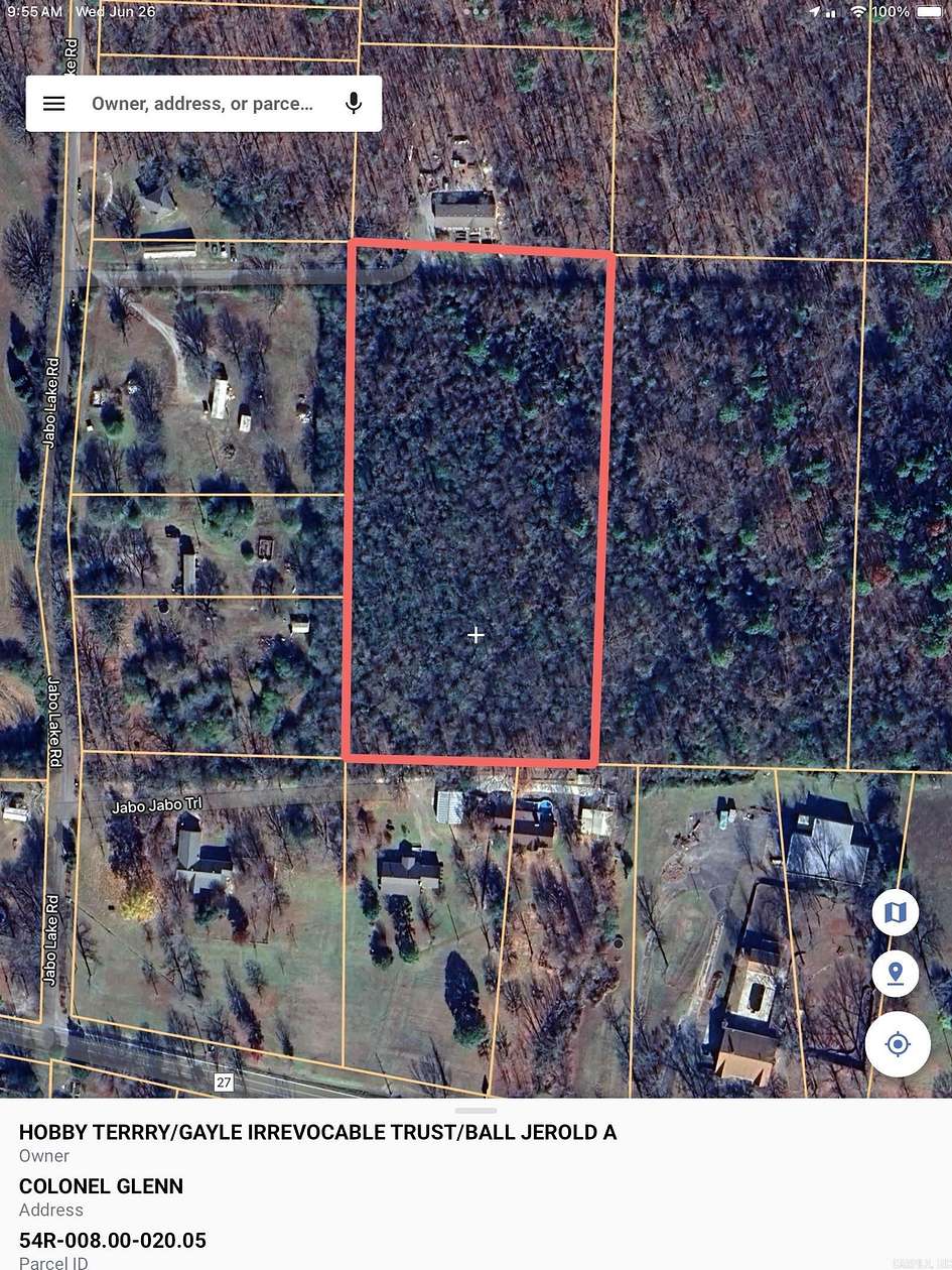 5 Acres of Residential Land for Sale in Little Rock, Arkansas