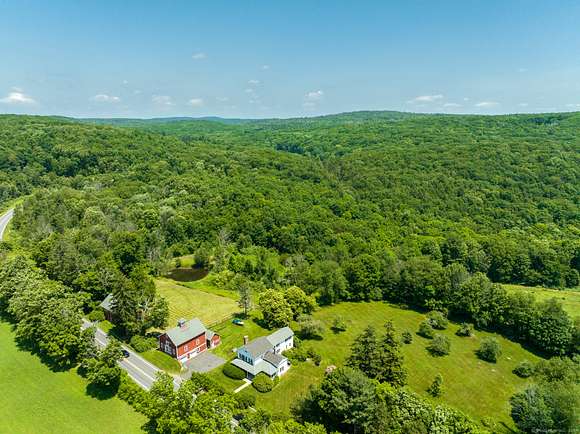 41.01 Acres of Agricultural Land with Home for Sale in Warren, Connecticut
