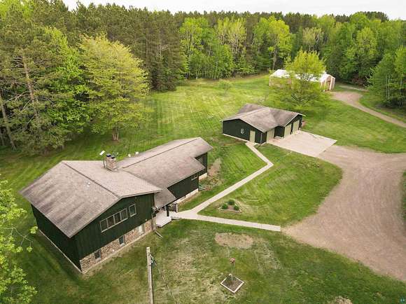 9.1 Acres of Residential Land with Home for Sale in Cloquet, Minnesota