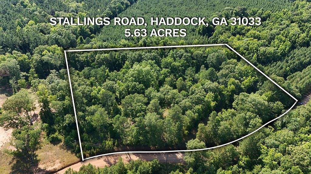 5.63 Acres of Residential Land for Sale in Haddock, Georgia