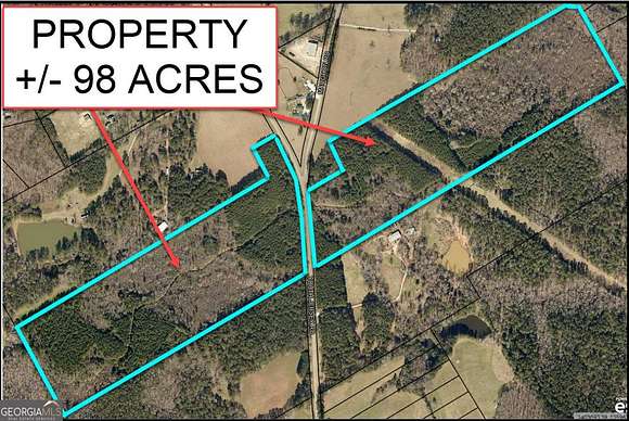 98 Acres of Land for Sale in Covington, Georgia