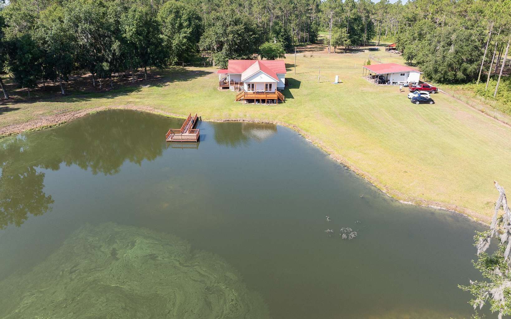 61.5 Acres of Land with Home for Sale in Jasper, Florida