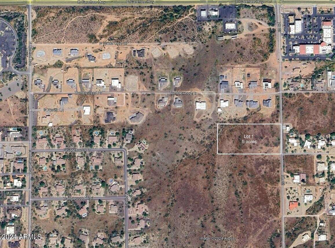 5 Acres of Land for Sale in Phoenix, Arizona