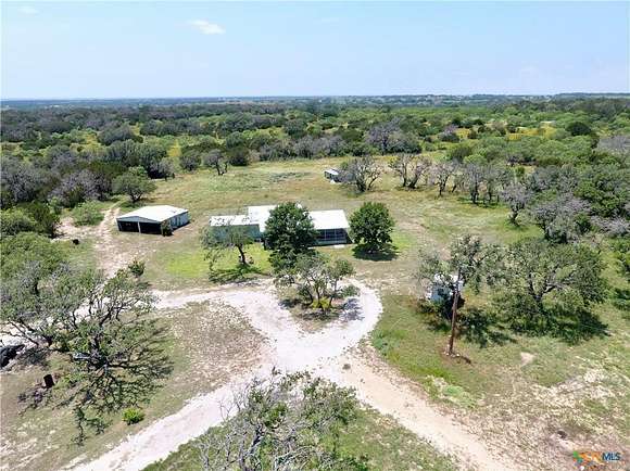 5.96 Acres of Residential Land with Home for Sale in Goldthwaite, Texas