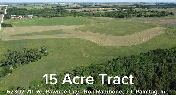 15 Acres of Agricultural Land for Sale in Pawnee City, Nebraska