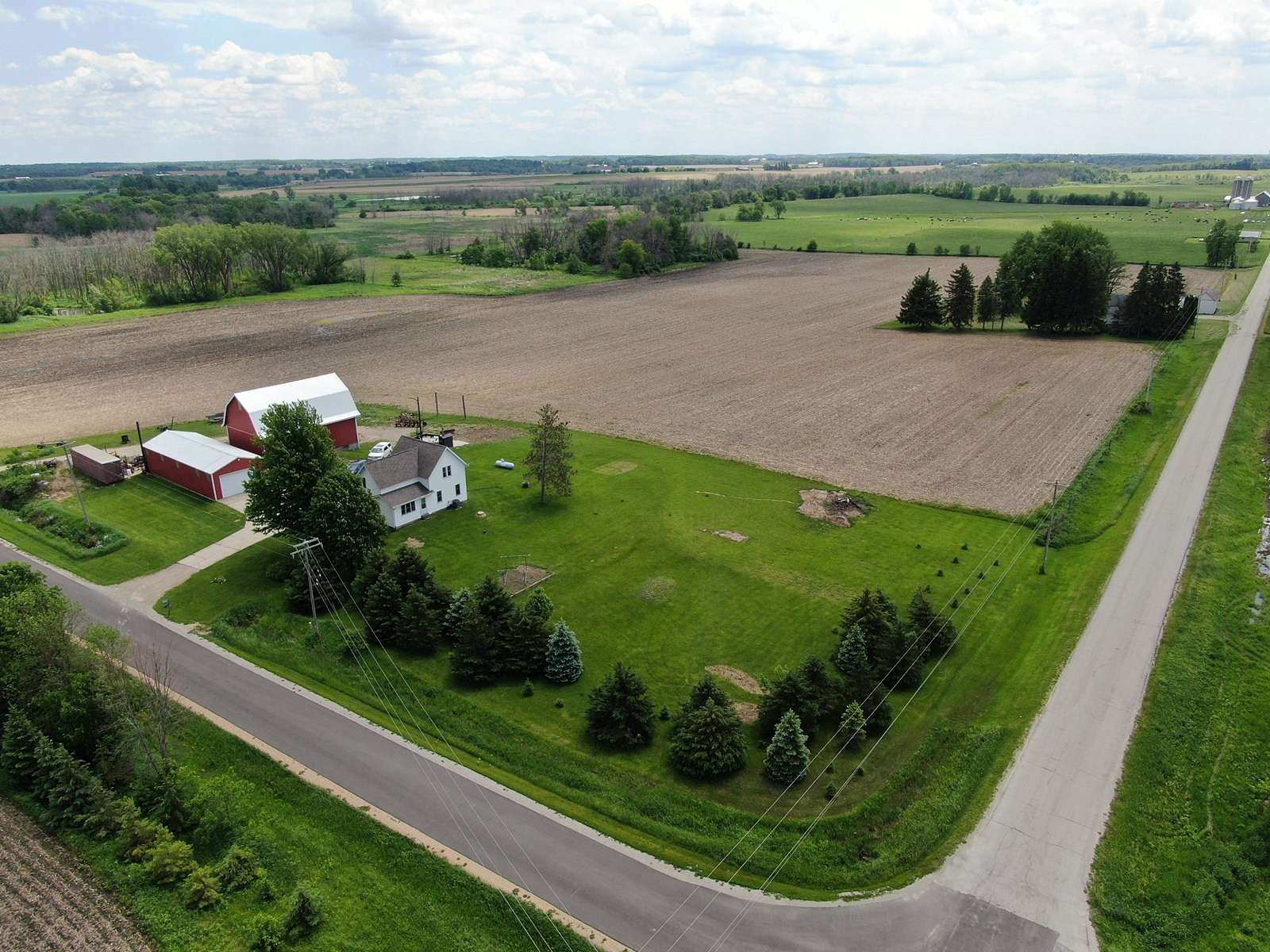 52.73 Acres of Improved Land for Auction in Beaver Dam, Wisconsin