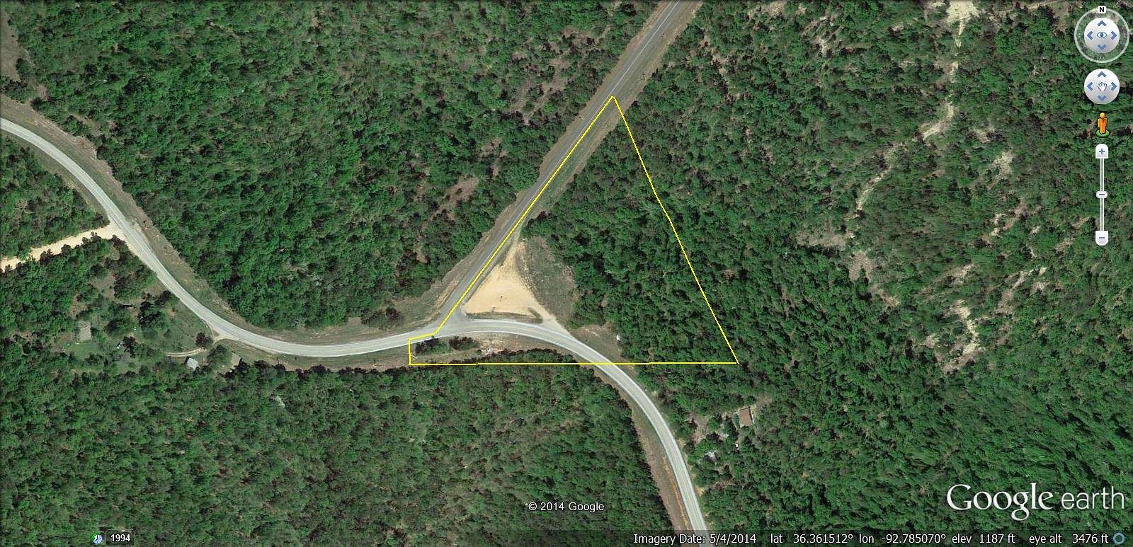 6 Acres of Agricultural Land for Sale in Yellville, Arkansas