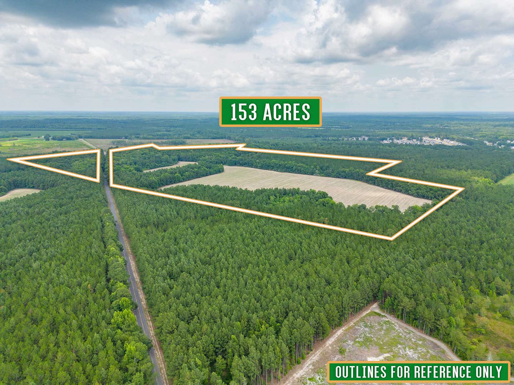 153.1 Acres of Recreational Land & Farm for Sale in Ellabell, Georgia
