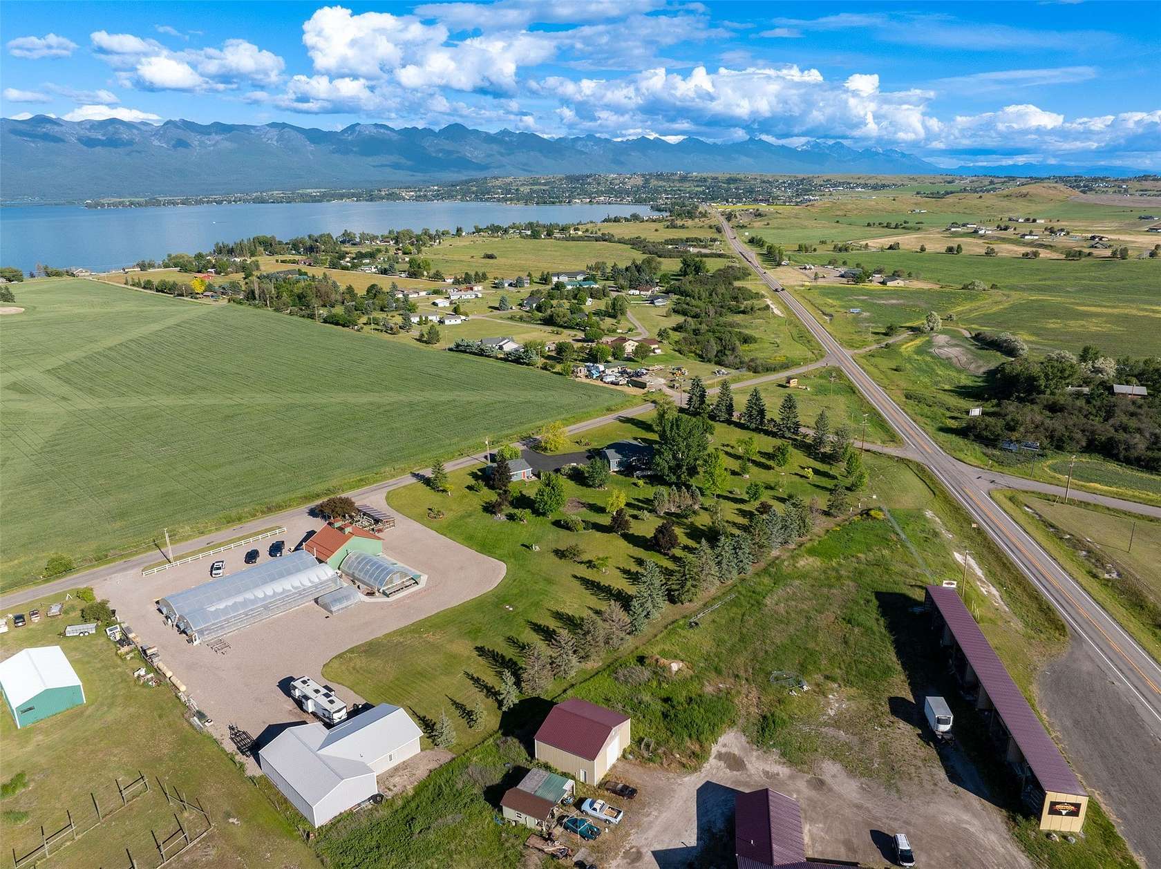 4.85 Acres of Residential Land with Home for Sale in Polson, Montana