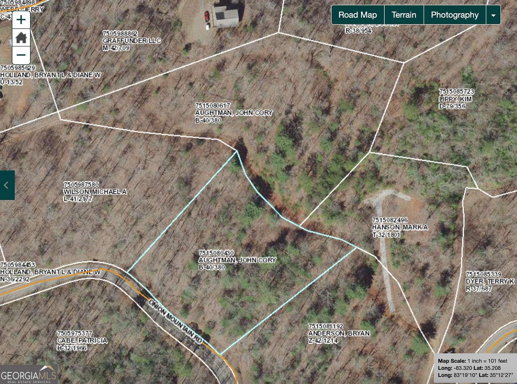 3.89 Acres of Residential Land for Sale in Franklin, North Carolina