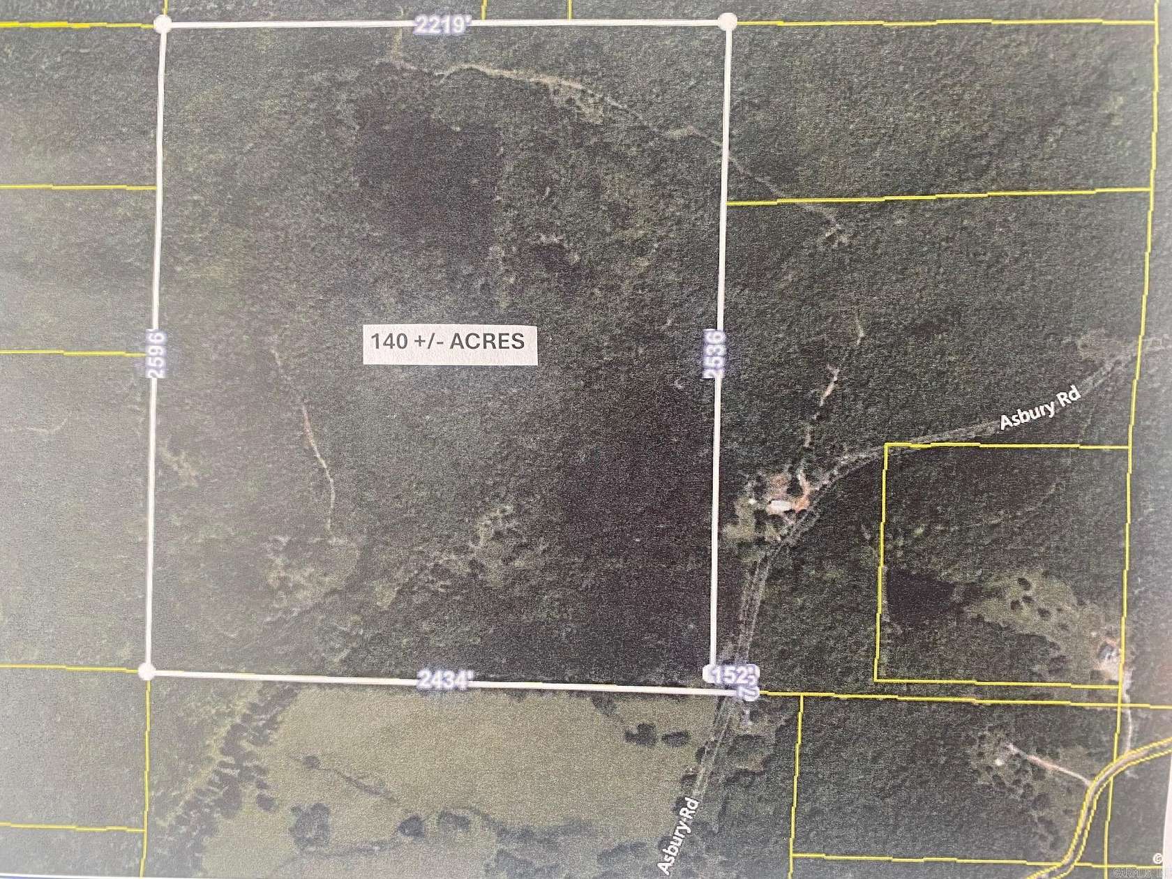 140 Acres of Recreational Land for Sale in Malvern, Arkansas