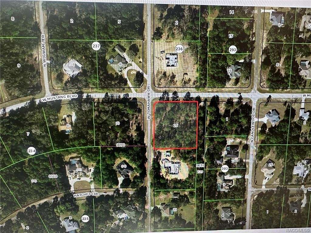 1.55 Acres of Land for Sale in Beverly Hills, Florida