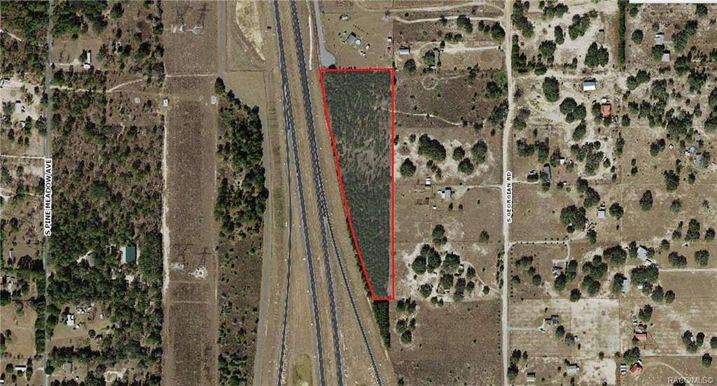 8.72 Acres of Land for Sale in Homosassa, Florida
