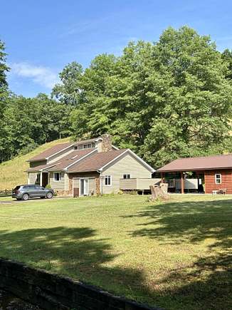 85.12 Acres of Recreational Land with Home for Sale in Fort Gay, West Virginia