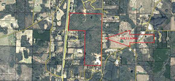 159.11 Acres of Mixed-Use Land for Sale in Alford, Florida