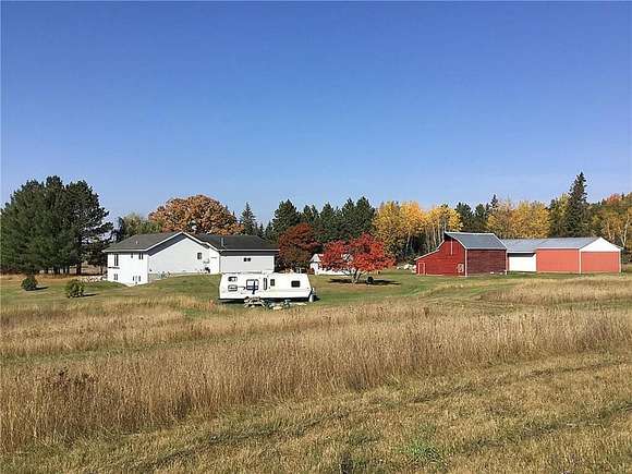 19 Acres of Land with Home for Sale in Clover Township, Minnesota