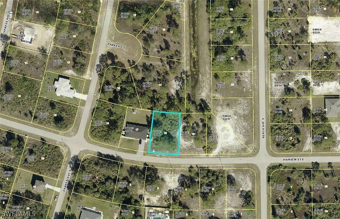 0.248 Acres of Residential Land for Sale in Lehigh Acres, Florida