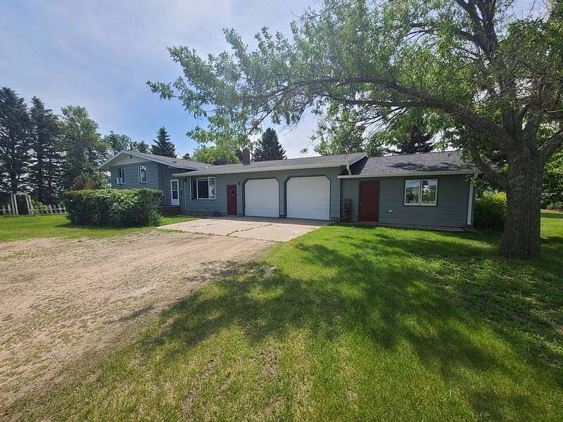 3 Acres of Residential Land with Home for Sale in Bottineau, North Dakota