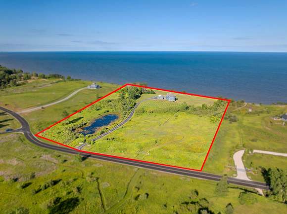 15.05 Acres of Land with Home for Sale in Manitowoc, Wisconsin