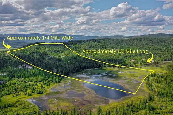 79.94 Acres of Recreational Land with Home for Sale in Kila, Montana