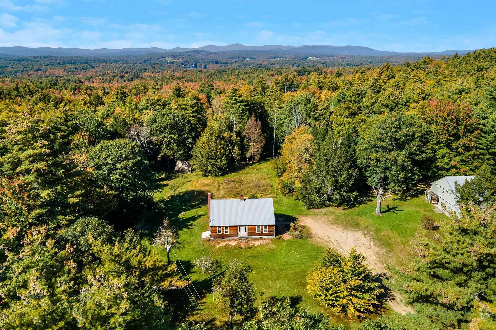 18.73 Acres of Land with Home for Sale in Barnstead, New Hampshire