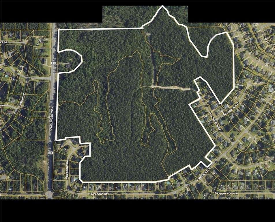 100 Acres of Land for Sale in Mobile, Alabama