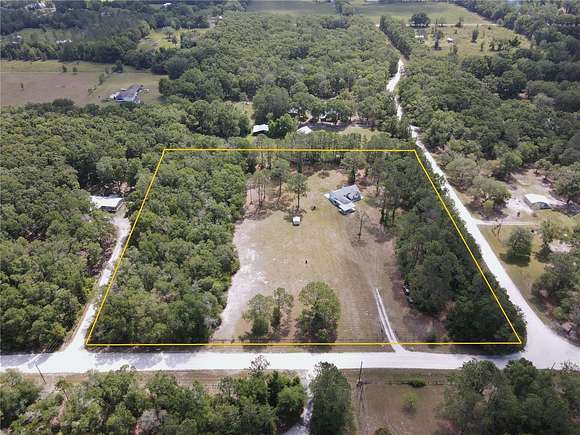 5.16 Acres of Residential Land with Home for Sale in Trenton, Florida