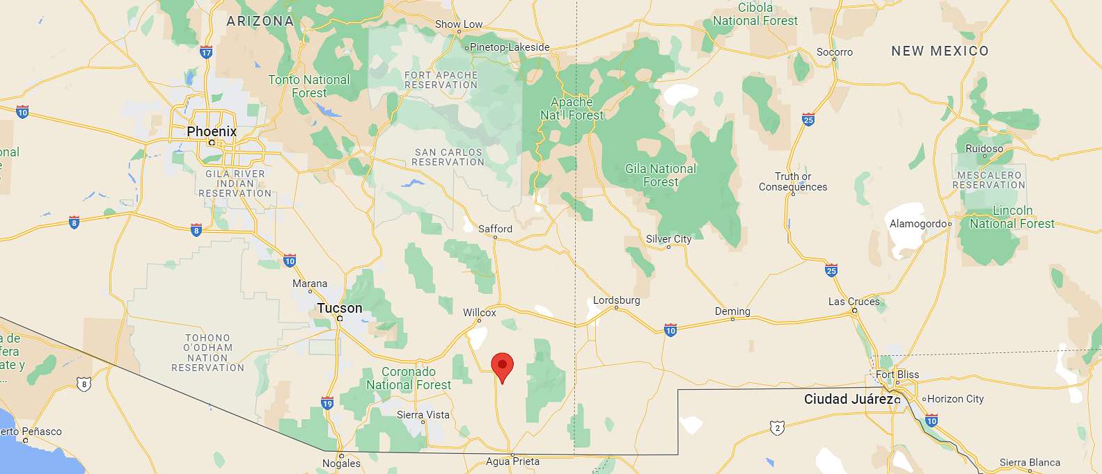 2.6 Acres of Residential Land for Sale in Elfrida, Arizona