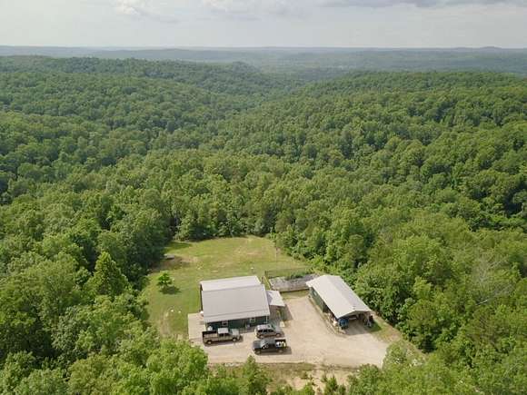 40 Acres of Land with Home for Sale in Piedmont, Missouri