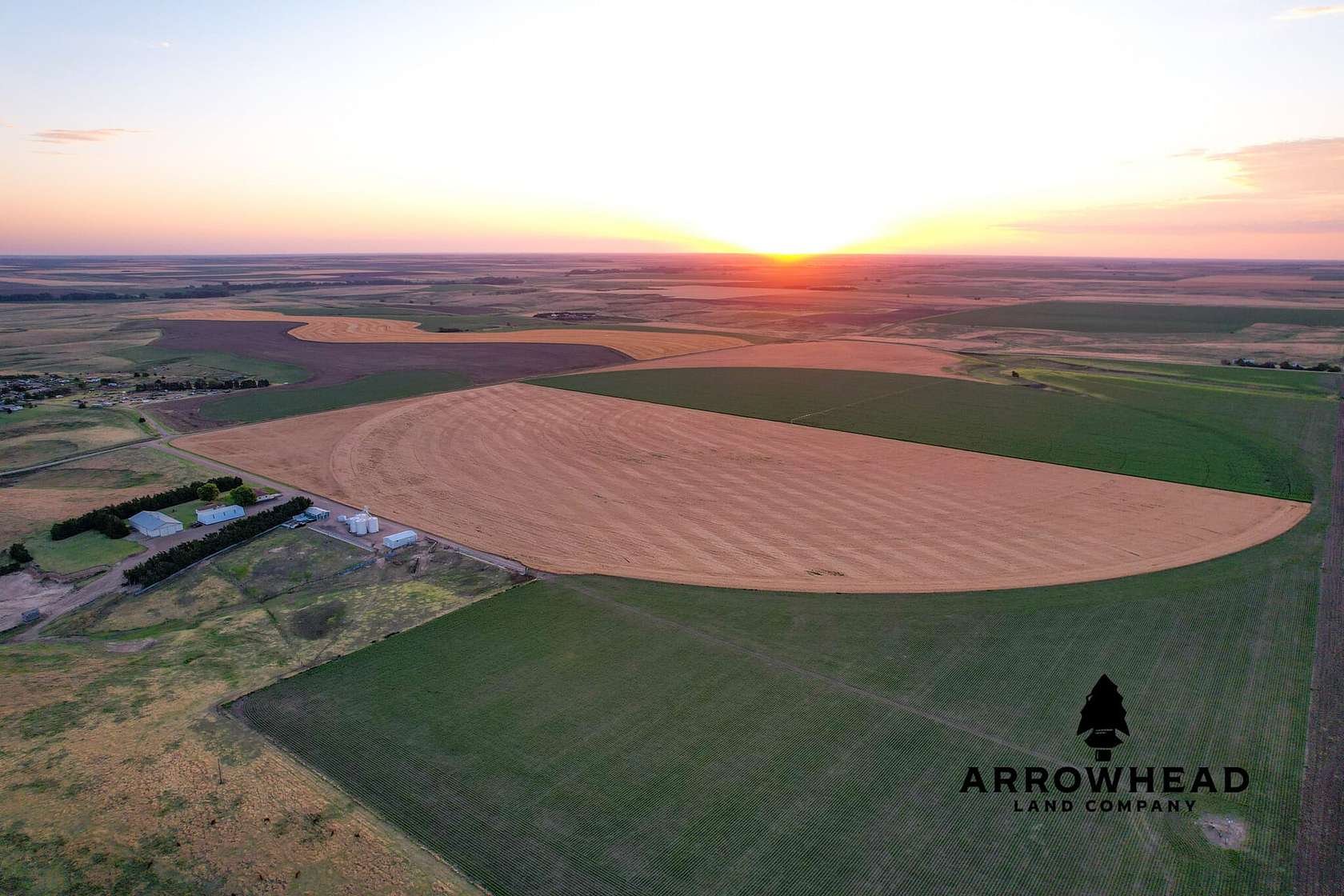 309 Acres of Land with Home for Sale in Grainfield, Kansas
