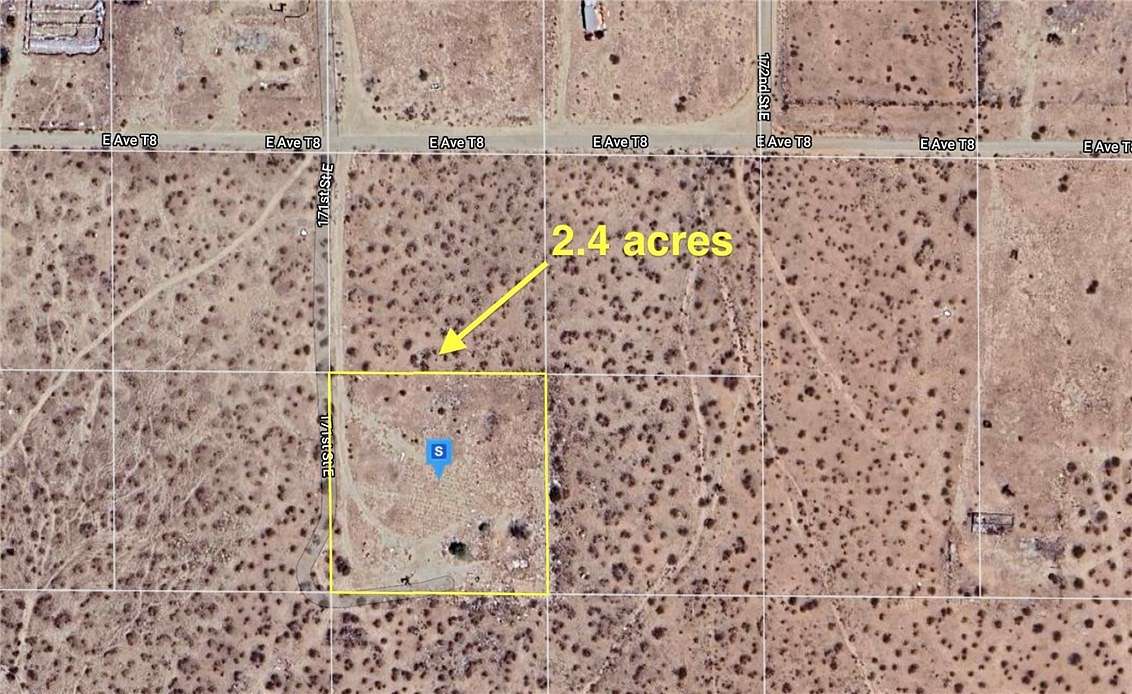 2.493 Acres of Land for Sale in Palmdale, California
