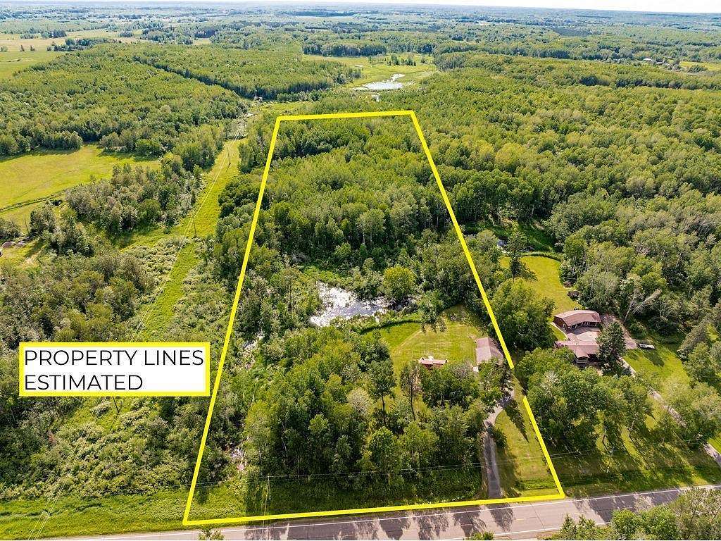 10 Acres of Recreational Land with Home for Sale in Moose Lake, Minnesota