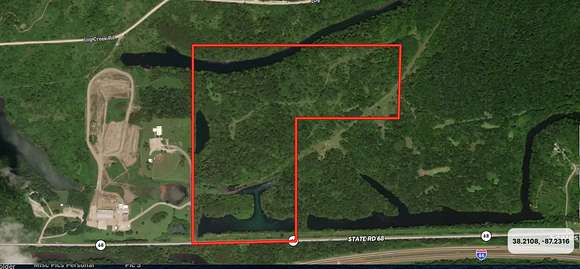 100 Acres of Land for Sale in Lynnville, Indiana