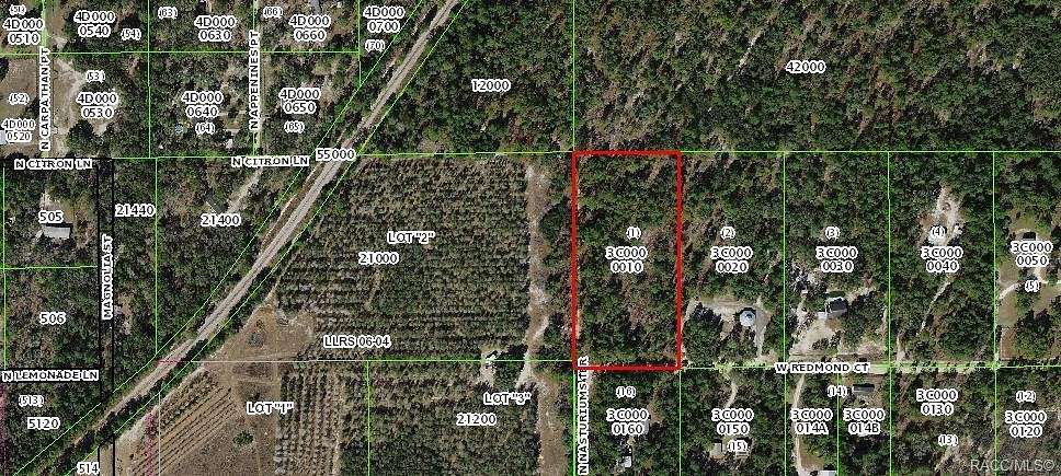 5.1 Acres of Residential Land for Sale in Dunnellon, Florida
