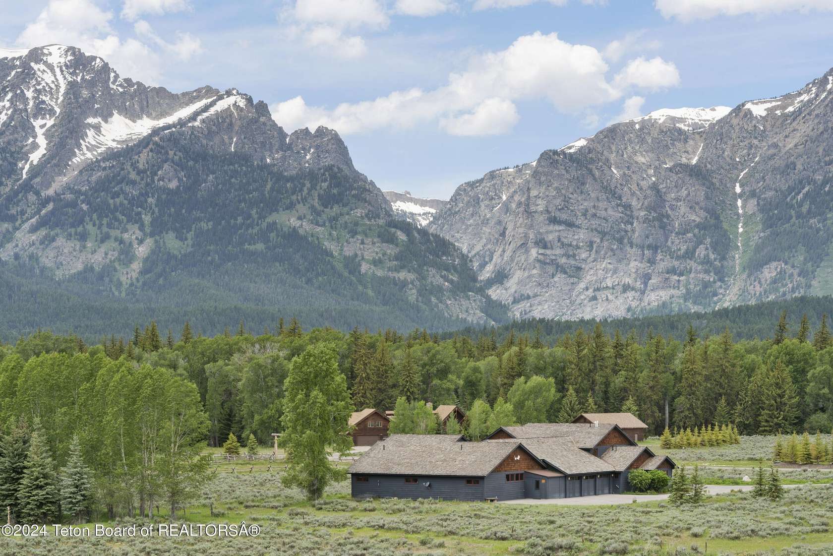 5 Acres of Residential Land with Home for Sale in Jackson, Wyoming