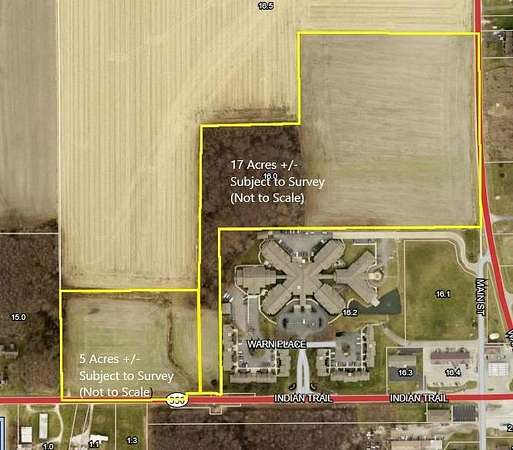 5.52 Acres of Commercial Land for Sale in Milan, Indiana