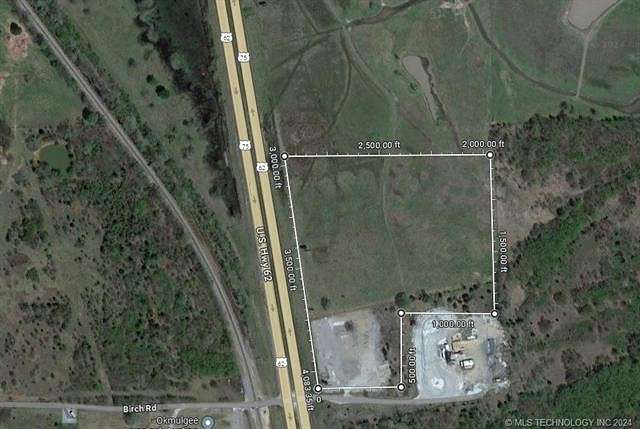 20 Acres of Commercial Land for Sale in Okmulgee, Oklahoma