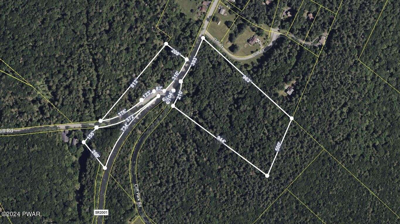 18.07 Acres of Recreational Land for Sale in Milford, Pennsylvania