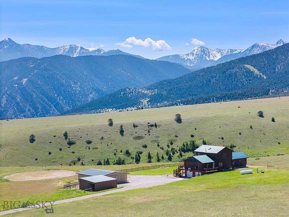20.04 Acres of Recreational Land with Home for Sale in Livingston, Montana