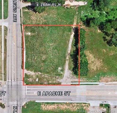 0.519 Acres of Commercial Land for Sale in Tulsa, Oklahoma