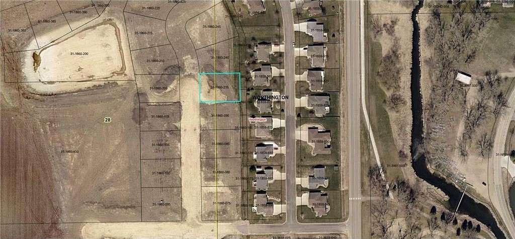 0.33 Acres of Residential Land for Sale in Worthington, Minnesota